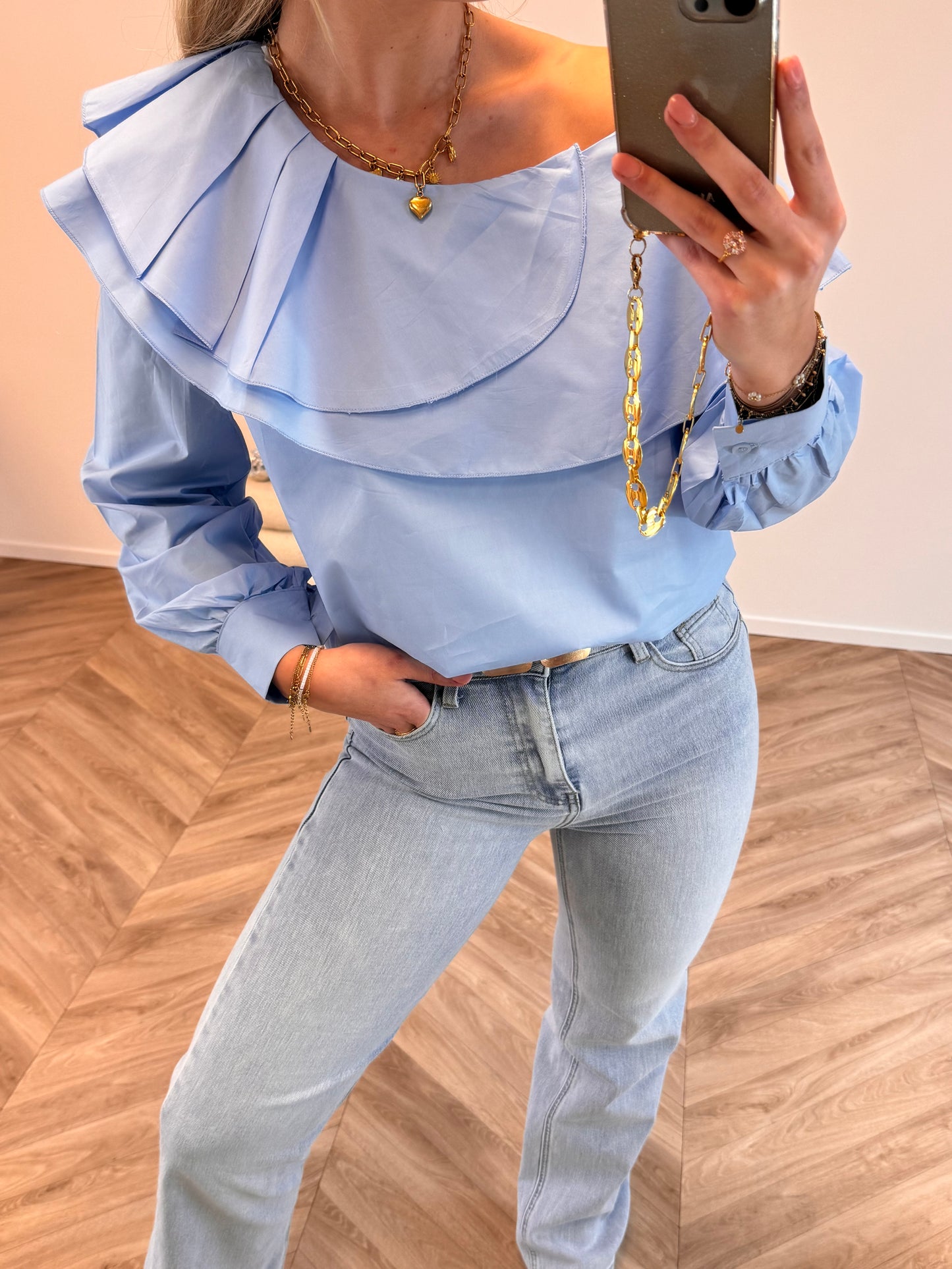 Lynn Blouse Blauw