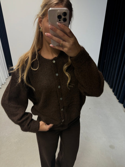 Maya Knit Donkerbruin