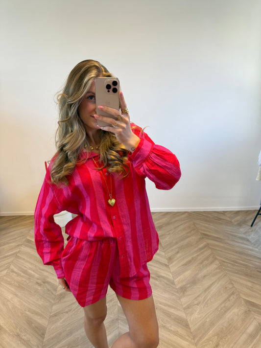Olivia Blouse Rood
