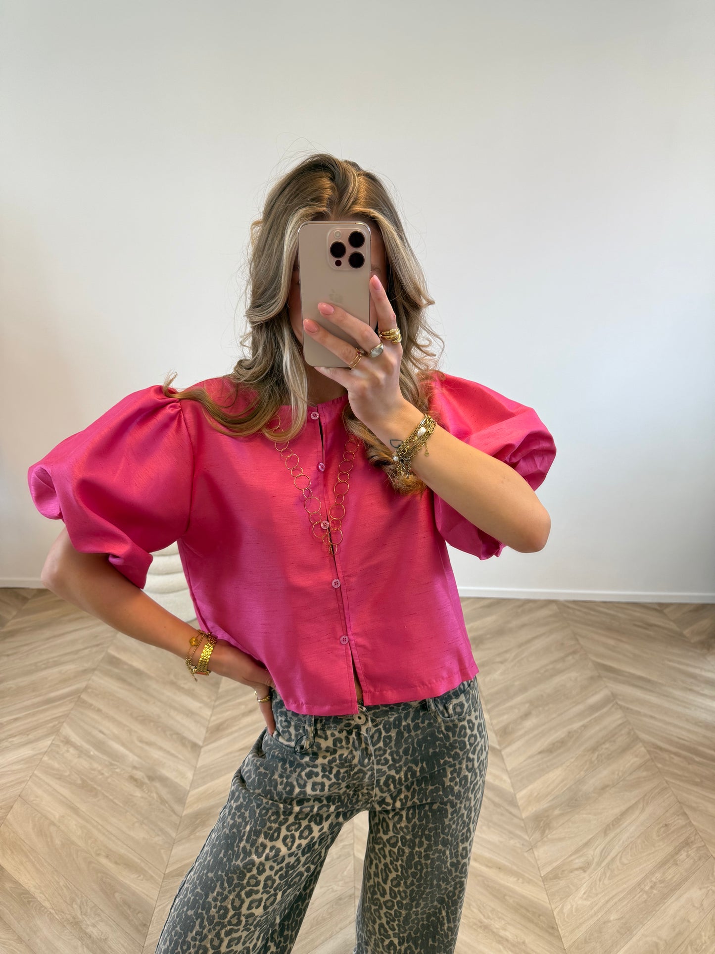 Celine Blouse Roze