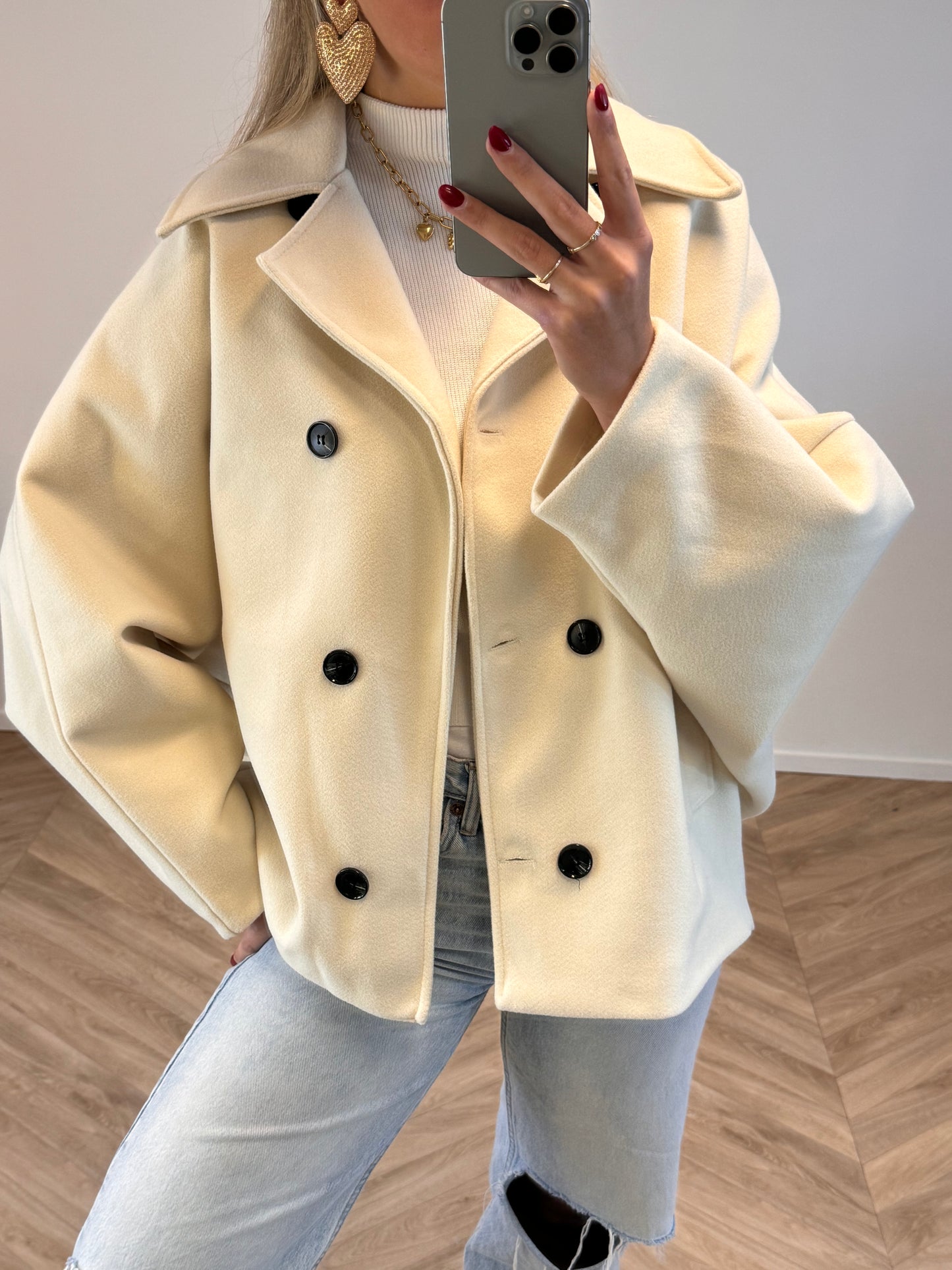 Mois Oversized Jack Crème