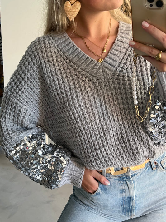 Olivia Knit Grey