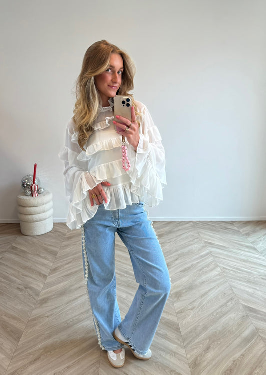 Pearl Wide Leg Jeans