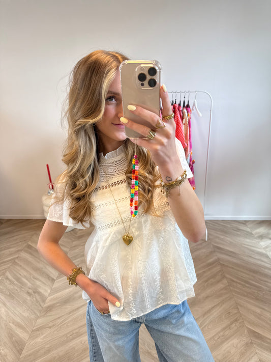 Feline Blouse Wit