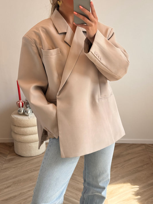 Juul Oversized Blazer Beige