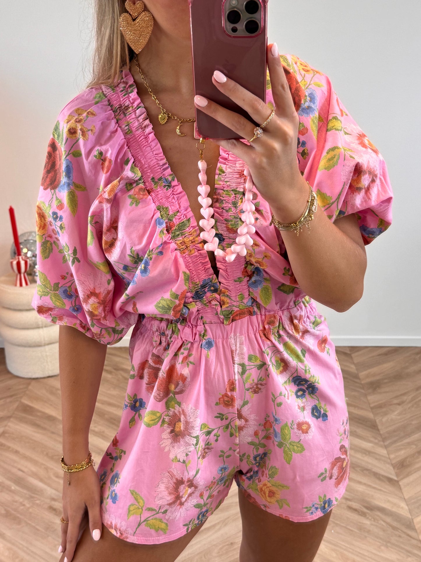 Fé Playsuit Roze