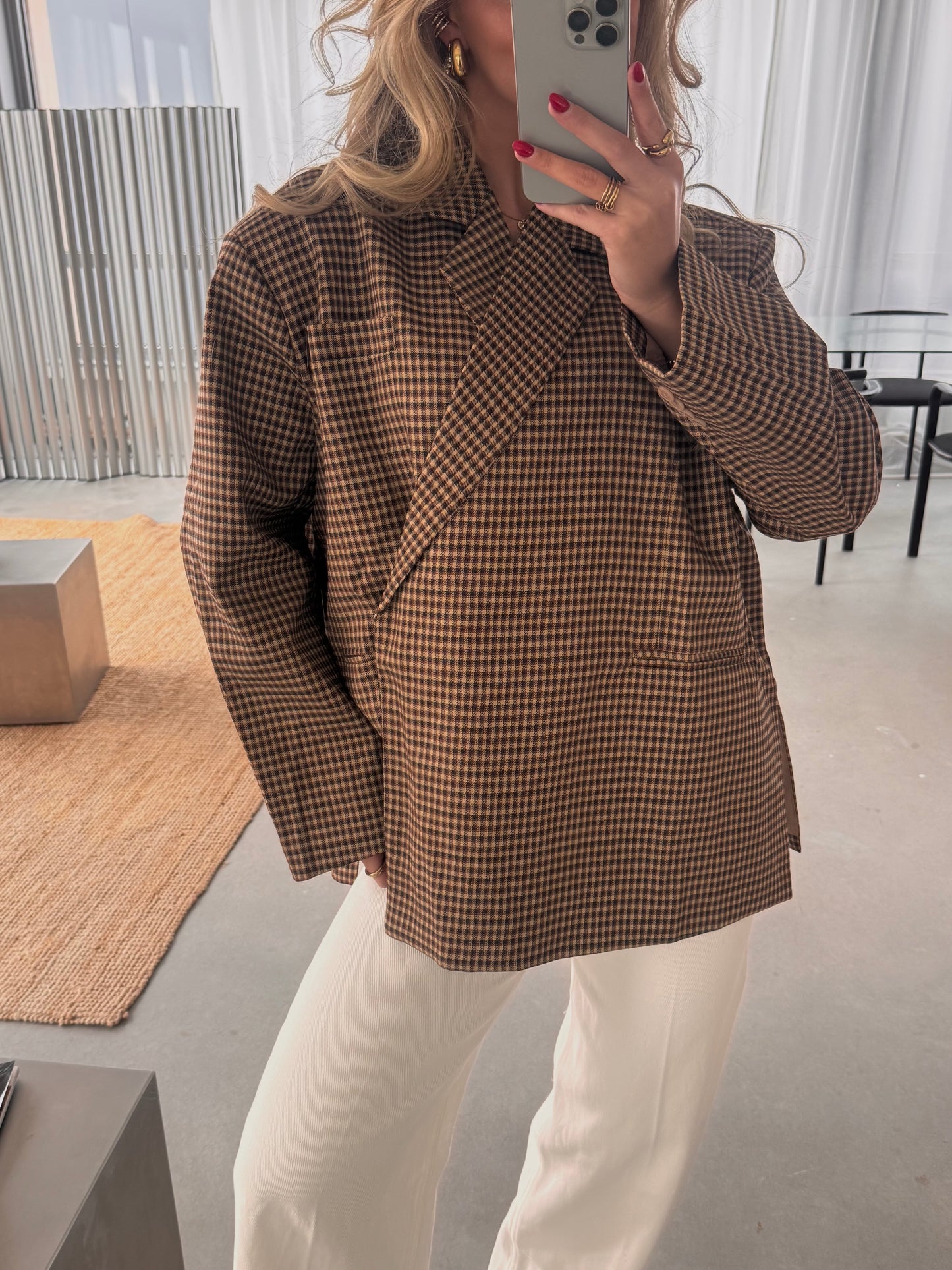 Jasmijn Blazer Camel PRE ORDER