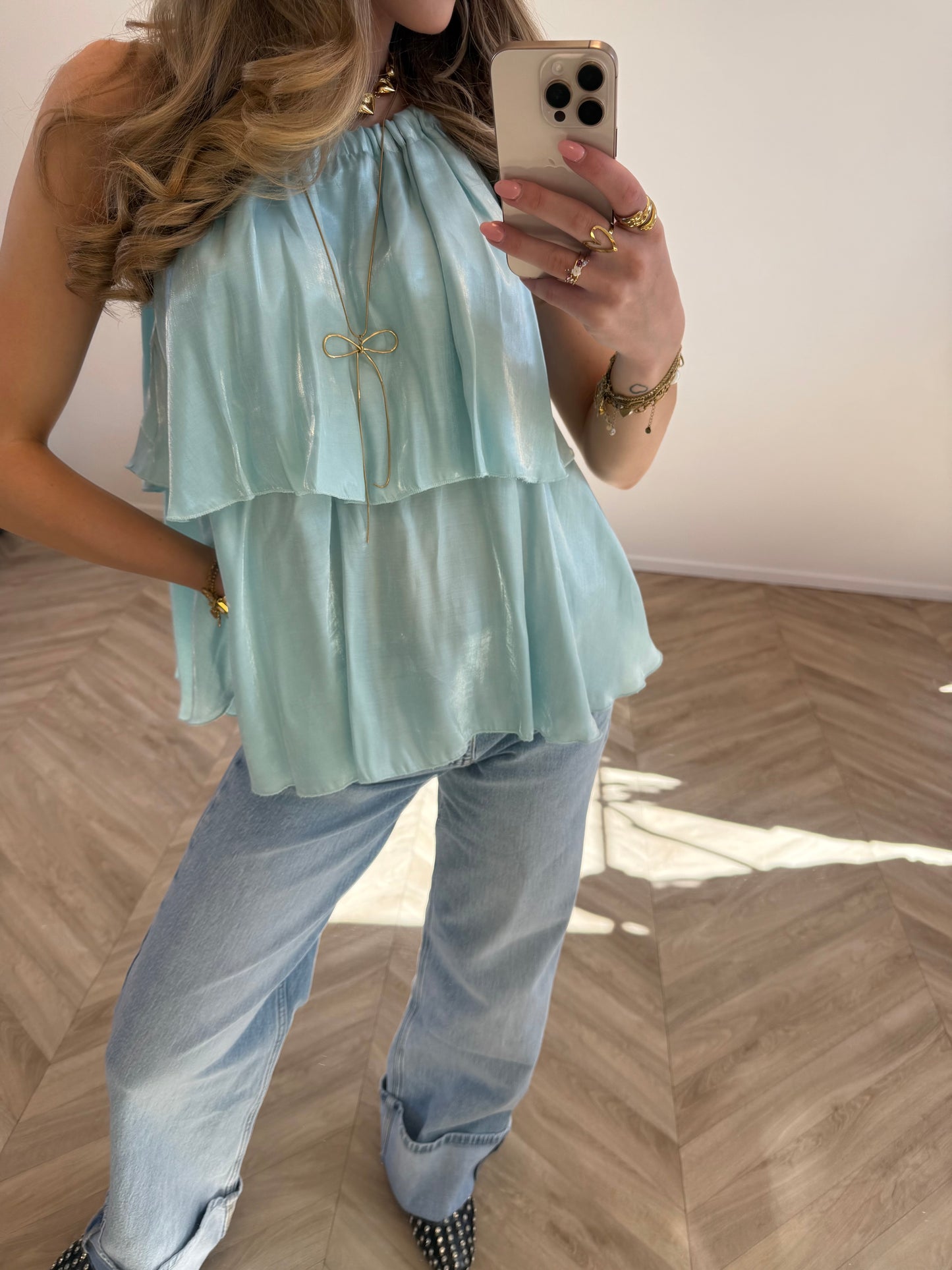 Loua Top Aqua