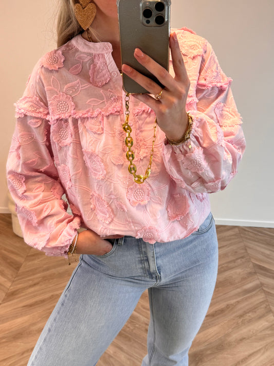 Nola Blouse Roze