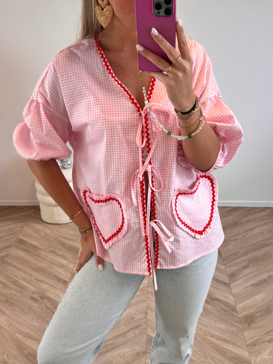 Chloe Blouse Roze