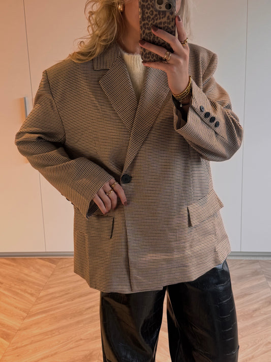 Xavi Oversized Blazer Bruin