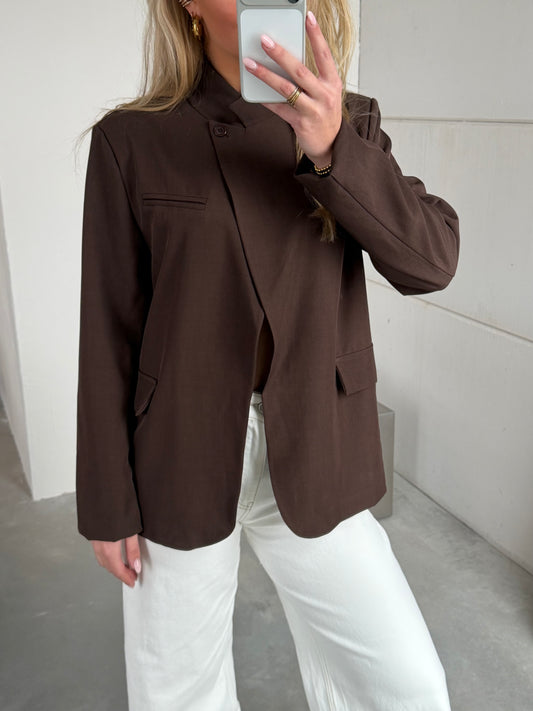 Lieve Blazer Bruin