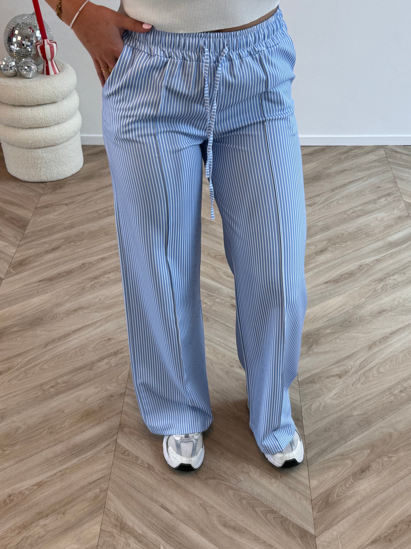 Striped Tall Pantalon