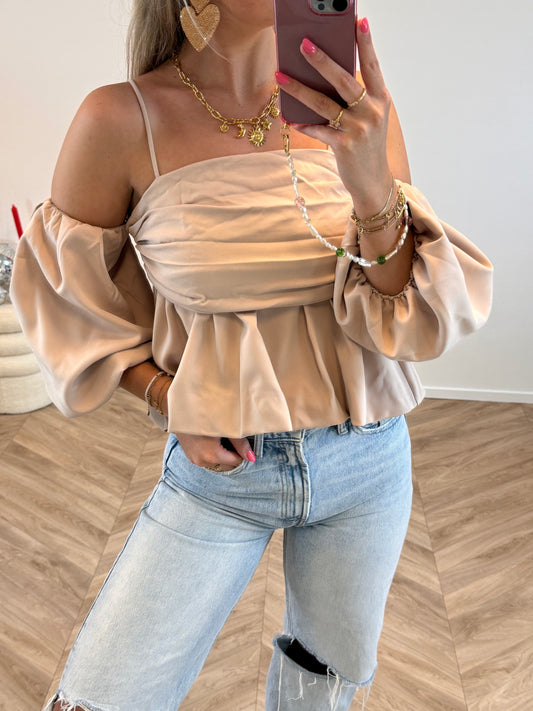 Liva Top Beige