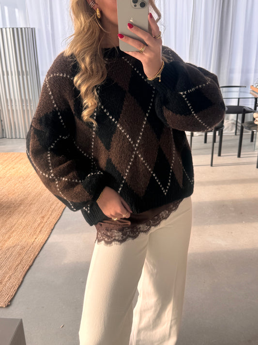 Feline Trui Zwart PRE ORDER