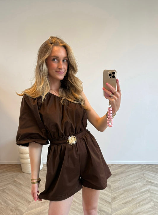 Bella Sunny Playsuit Bruin