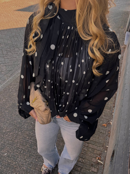 Pip Blouse Zwart