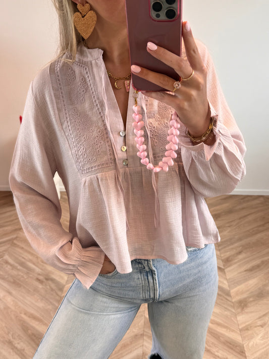 Rosie Blouse Roze