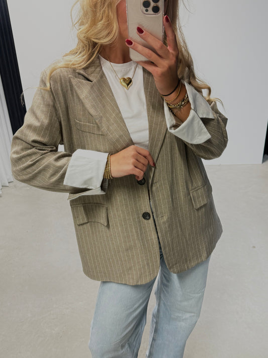 Mira Blazer Beige