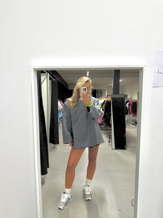 Juul Oversized Blazer Lichtgrijs