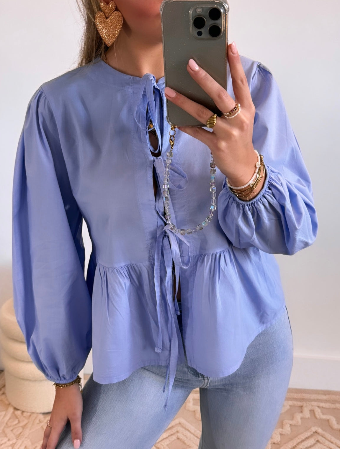 Fé Blouse Blauw