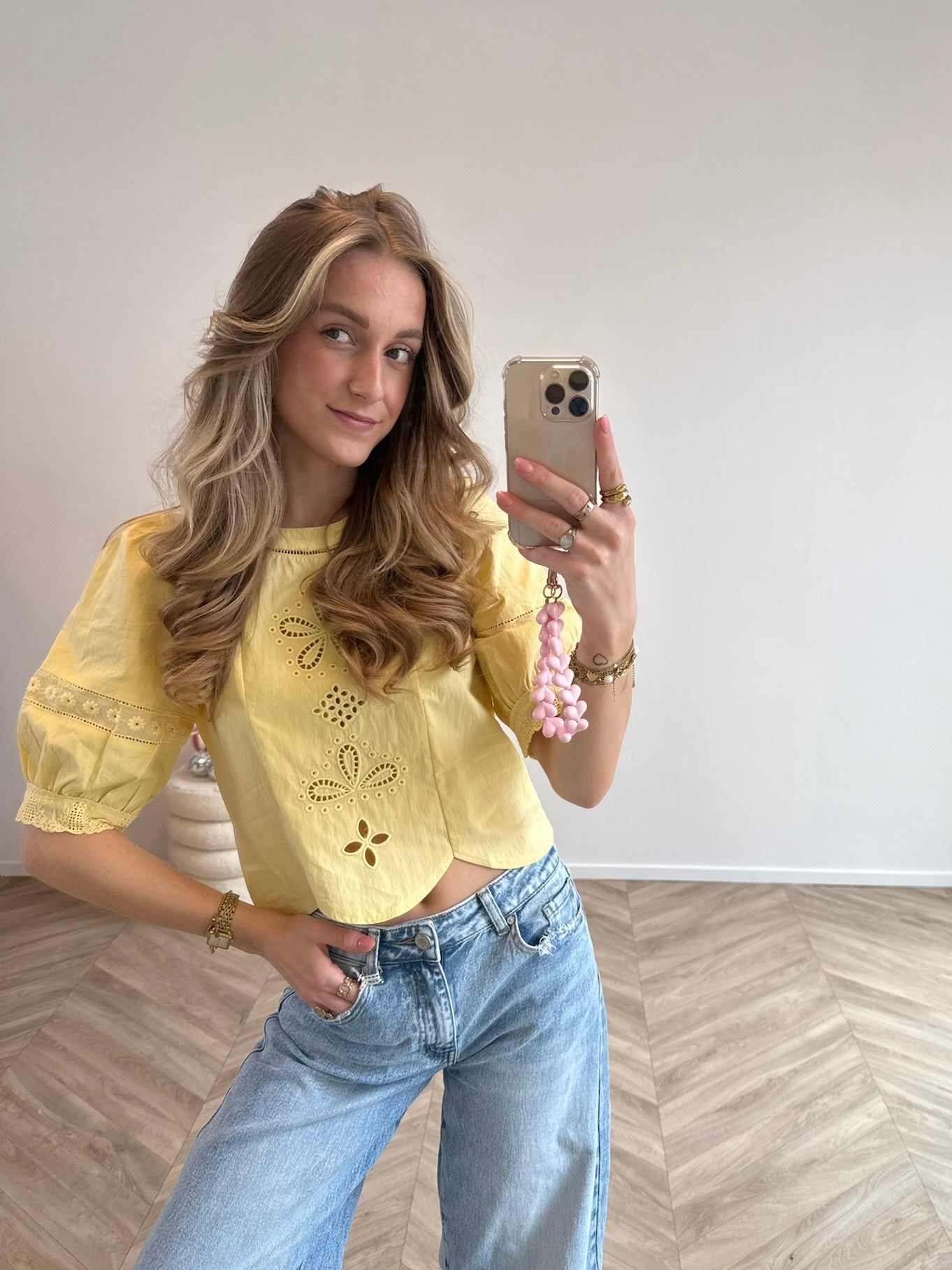 Lieve Blouse Geel
