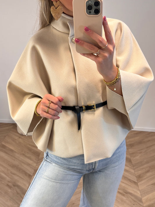 Liva Poncho Crème PRE ORDER