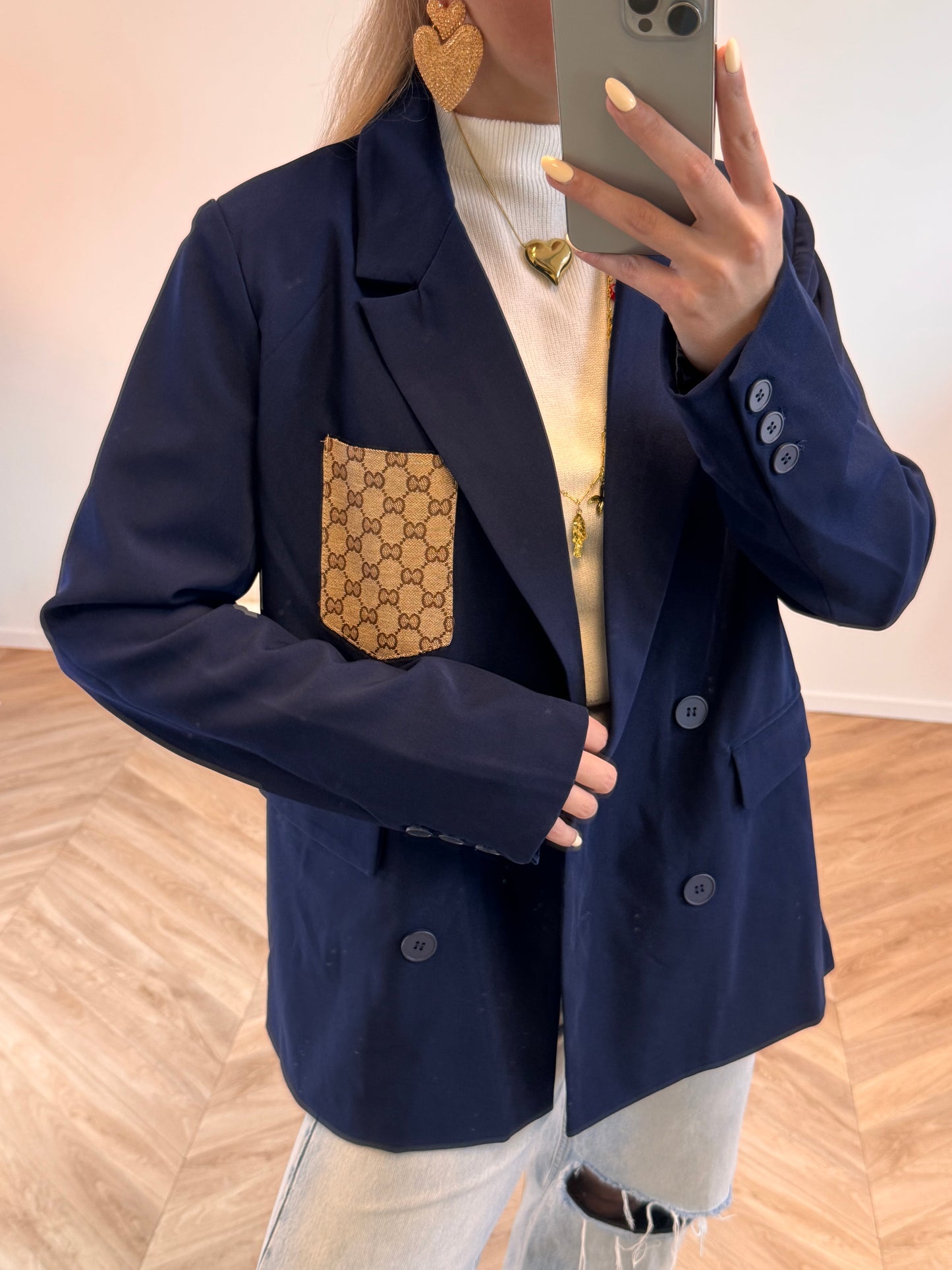 Feline Blazer Navy
