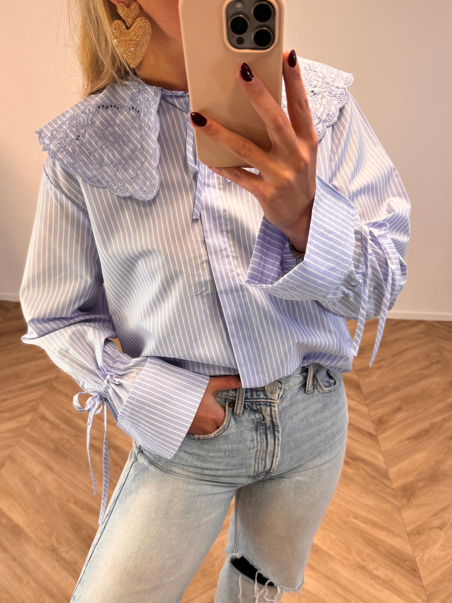 Jolie Blouse Blauw