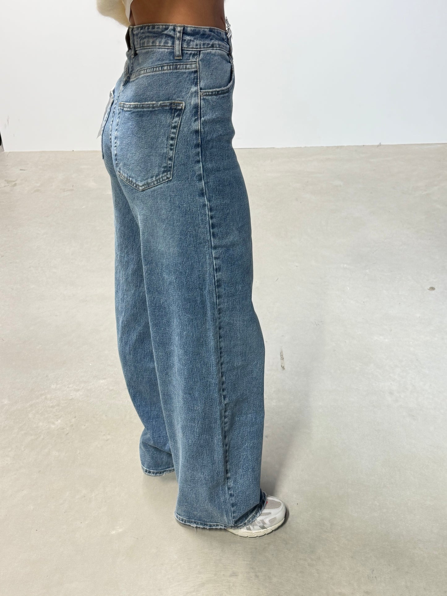 Leah Baggy Tall Jeans Lichtblauw
