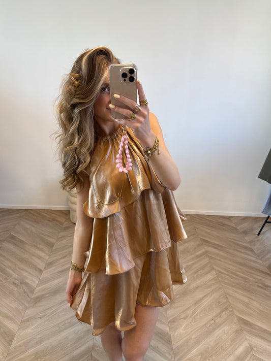 Vera Jurk Beige