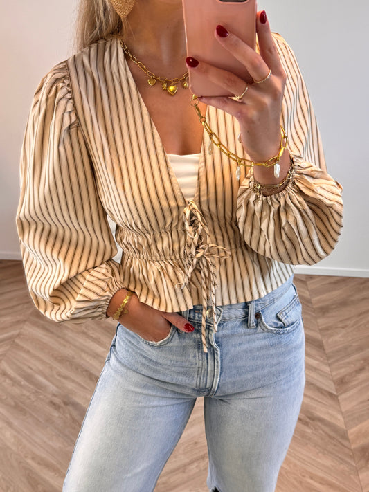 Bo Blouse Beige