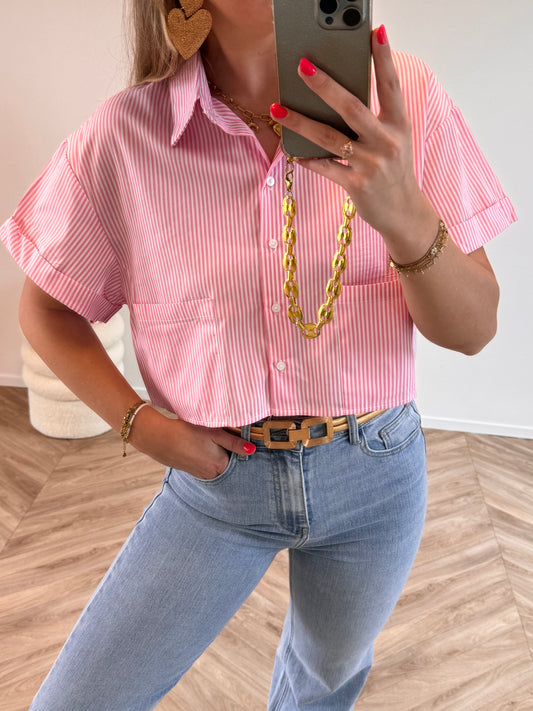 Anna Blouse Roze