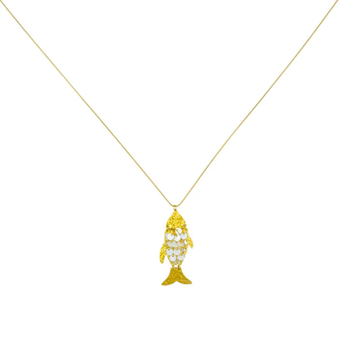 Fish Long Necklace