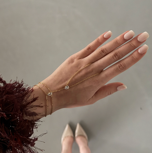 Hand Chain Double Oval